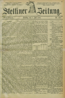 Stettiner Zeitung. 1885, Nr. 310 (7 Juli) - Abend-Ausgabe