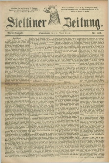 Stettiner Zeitung. 1886, Nr. 202 (1 Mai) - Abend-Ausgabe