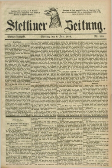Stettiner Zeitung. 1886, Nr. 259 (6 Juni) - Morgen-Ausgabe