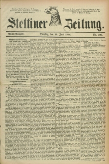 Stettiner Zeitung. 1886, Nr. 296 (29 Juni) - Abend-Ausgabe