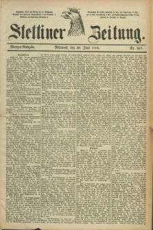 Stettiner Zeitung. 1886, Nr. 297 (30 Juni) - Morgen-Ausgabe