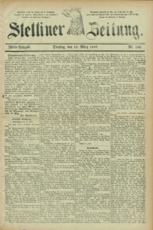Stettiner Zeitung. 1887, Nr. 124 (15 März) - Abend-Ausgabe
