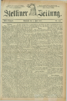 Stettiner Zeitung. 1887, Nr. 248 (1 Juni) - Abend-Ausgabe