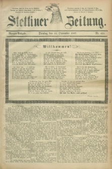 Stettiner Zeitung. 1887, Nr. 425 (13 September) - Morgen-Ausgabe