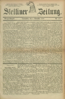 Stettiner Zeitung. 1887, Nr. 517 (5 November) - Morgen-Ausgabe