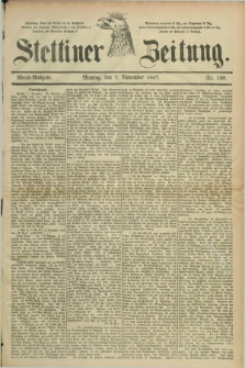Stettiner Zeitung. 1887, Nr. 520 (7 November) - Abend-Ausgabe