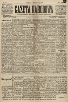 Gazeta Narodowa. 1897, nr 44