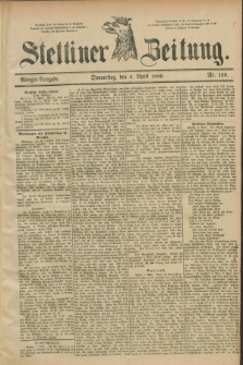 Stettiner Zeitung. 1889, Nr. 159 (4 April) - Morgen-Ausgabe