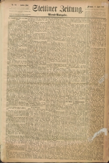 Stettiner Zeitung. 1889, Nr. 180 (17 April) - Abend-Ausgabe