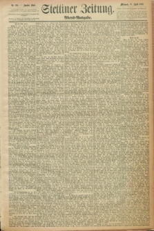 Stettiner Zeitung. 1889, Nr. 186 (24 April) - Abend-Ausgabe