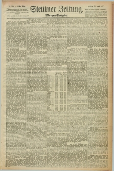 Stettiner Zeitung. 1889, Nr. 188 (26 April) - Morgen-Ausgabe