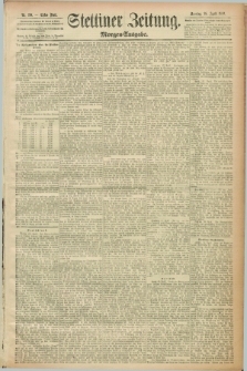 Stettiner Zeitung. 1889, Nr. 190 (28 April) - Morgen-Ausgabe