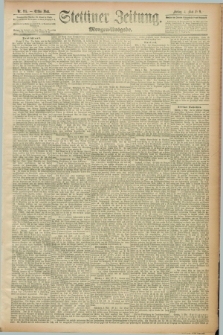 Stettiner Zeitung. 1889, Nr. 195 (3 Mai) - Morgen-Ausgabe