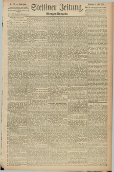 Stettiner Zeitung. 1889, Nr. 207 (15 Mai) - Morgen-Ausgabe
