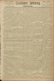 Stettiner Zeitung. 1889, Nr. 219 (27 Mai) - Abend-Ausgabe