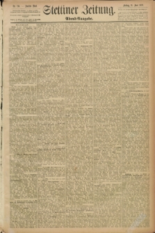 Stettiner Zeitung. 1889, Nr. 236 (14 Juni) - Abend-Ausgabe