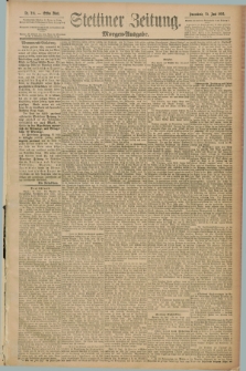 Stettiner Zeitung. 1889, Nr. 244 (22 Juni) - Morgen-Ausgabe