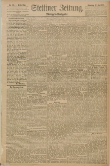 Stettiner Zeitung. 1889, Nr. 249 (27 Juni) - Morgen-Ausgabe