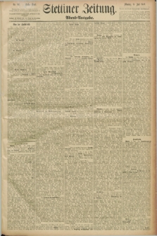 Stettiner Zeitung. 1889, Nr. 267 (15 Juli) - Abend-Ausgabe