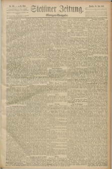 Stettiner Zeitung. 1889, Nr. 268 (16 Juli) - Morgen-Ausgabe