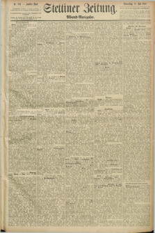 Stettiner Zeitung. 1889, Nr. 270 (18 Juli) - Abend-Ausgabe