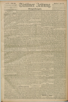 Stettiner Zeitung. 1889, Nr. 270 (18 Juli) - Morgen-Ausgabe