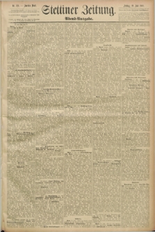 Stettiner Zeitung. 1889, Nr. 271 (19 Juli) - Abend-Ausgabe