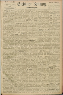 Stettiner Zeitung. 1889, Nr. 272 (20 Juli) - Abend-Ausgabe