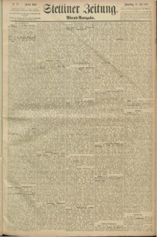 Stettiner Zeitung. 1889, Nr. 277 (25 Juli) - Abend-Ausgabe
