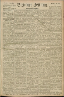Stettiner Zeitung. 1889, Nr. 278 (26 Juli) - Morgen-Ausgabe
