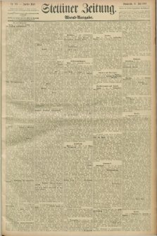 Stettiner Zeitung. 1889, Nr. 279 (27 Juli) - Abend-Ausgabe