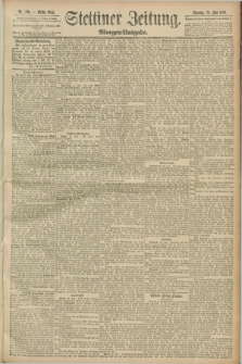 Stettiner Zeitung. 1889, Nr. 280 (28 Juli) - Morgen-Ausgabe