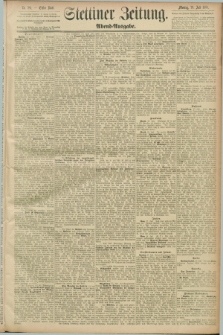 Stettiner Zeitung. 1889, Nr. 281 (29 Juli) - Abend-Ausgabe