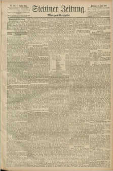 Stettiner Zeitung. 1889, Nr. 283 (31 Juli) - Morgen-Ausgabe