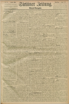 Stettiner Zeitung. 1889, Nr. 284 (1 August) - Abend-Ausgabe