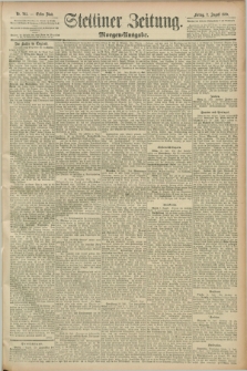 Stettiner Zeitung. 1889, Nr. 285 (2 August) - Morgen-Ausgabe