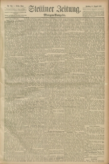 Stettiner Zeitung. 1889, Nr. 289 (6 August) - Morgen-Ausgabe