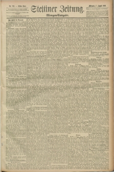 Stettiner Zeitung. 1889, Nr. 290 (7 August) - Morgen-Ausgabe