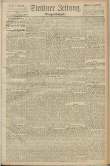 Stettiner Zeitung. 1889, Nr. 311 (28 August) - Morgen-Ausgabe