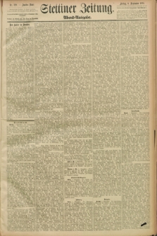 Stettiner Zeitung. 1889, Nr. 320 (6 September) - Abend-Ausgabe