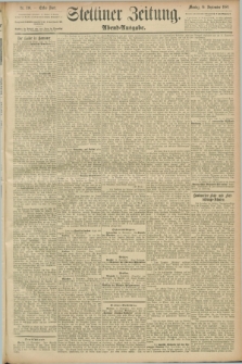 Stettiner Zeitung. 1889, Nr. 330 (16 September) - Abend-Ausgabe