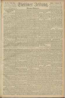 Stettiner Zeitung. 1889, Nr. 331 (17 September) - Morgen-Ausgabe