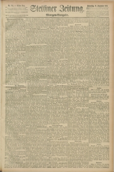 Stettiner Zeitung. 1889, Nr. 333 (19 September) - Morgen-Ausgabe