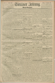 Stettiner Zeitung. 1889, Nr. 341 (27 September) - Abend-Ausgabe