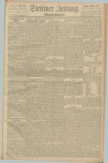 Stettiner Zeitung. 1889, Nr. 352 (8 Oktober) - Morgen-Ausgabe