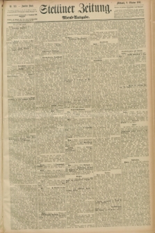 Stettiner Zeitung. 1889, Nr. 353 (9 Oktober) - Abend-Ausgabe