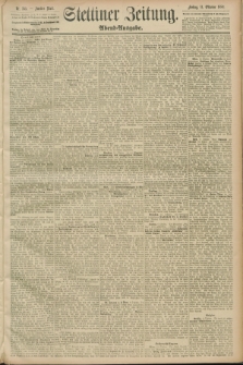 Stettiner Zeitung. 1889, Nr. 355 (11 Oktober) - Abend-Ausgabe