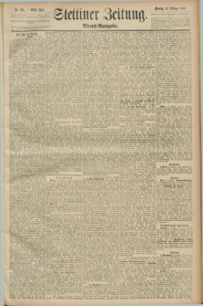 Stettiner Zeitung. 1889, Nr. 358 (14 Oktober) - Abend-Ausgabe