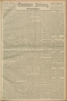 Stettiner Zeitung. 1889, Nr. 360 (16 Oktober) - Morgen-Ausgabe