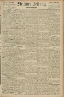 Stettiner Zeitung. 1889, Nr. 369 (25 Oktober) - Abend-Ausgabe